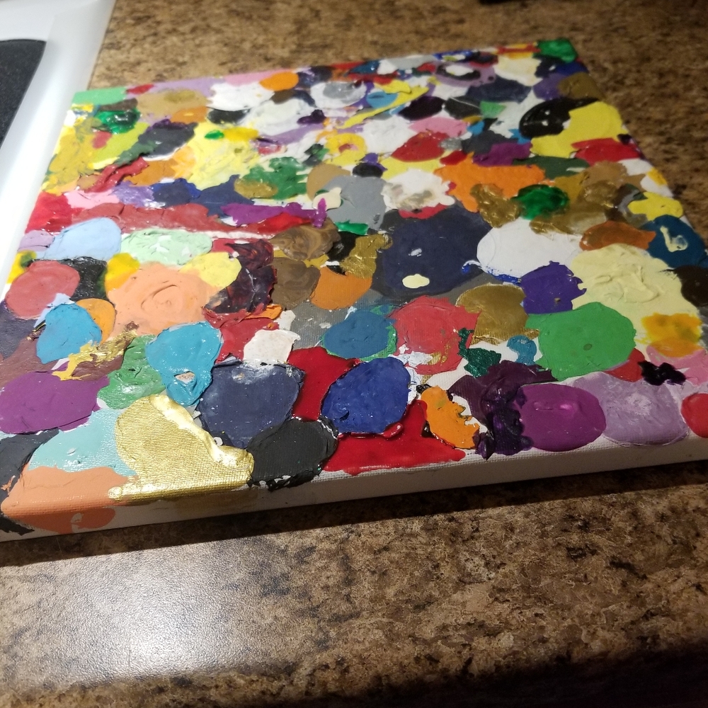 Abstract Multicolor Canvas Art